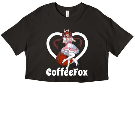 Coffee Maid&nbsp;, a Black Women?s Cropped Cotton Tee