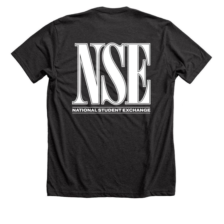 NSE t-shirt, a Dark Grey Heather Premium Unisex Tee