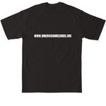 Innervision, a Black Tall Classic Unisex Tee (back-view)