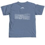 Camp Kesem Chestnut Hill '26, a Blue Jean Comfort Colors Unisex Tee (back-view)