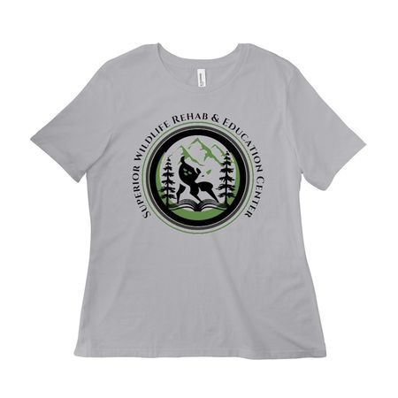 SWREC Spring '26 Kickoff Merch, a Solid Athletic Grey Women?s Relaxed Cotton Tee