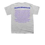 Agape Warehouse, a Sport Grey Youth Unisex Tee (back-view)