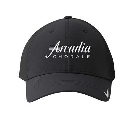 Arcadia Cap, a Anthracite Printed Nike Dri-FIT Legacy Performance Cap