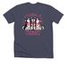 Loud & Proud, a Heather Midnight Navy Premium Unisex Tee