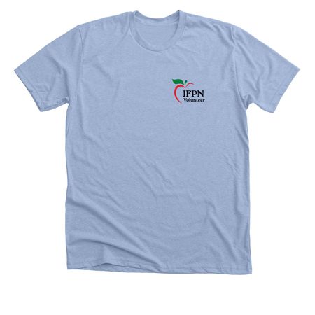 IFPN Volunteer Appreciation, a Heather Baby Blue Premium Unisex Tee