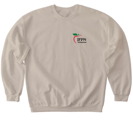 IFPN Volunteer Appreciation, a Sand Softstyle Crewneck Sweatshirt
