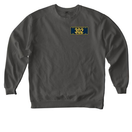 BG Tag Teacher, a Pepper Comfort Colors Crewneck Sweatshirt