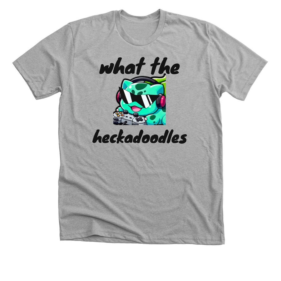 what the cool, a Athletic Heather Premium Unisex Tee