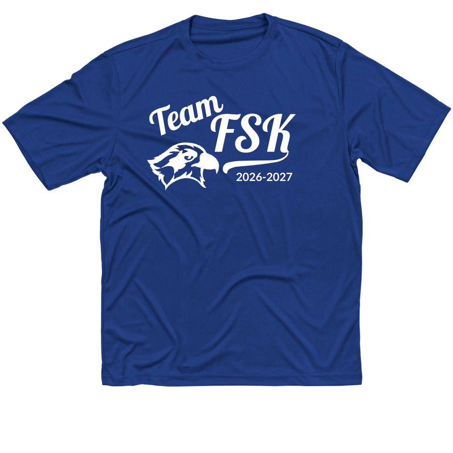 Team FSK Spirit Fundraiser, a True Royal Classic Performance Tee