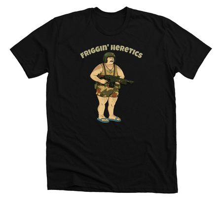 TROOPER CARL, a Solid Black Blend Premium Unisex Tee