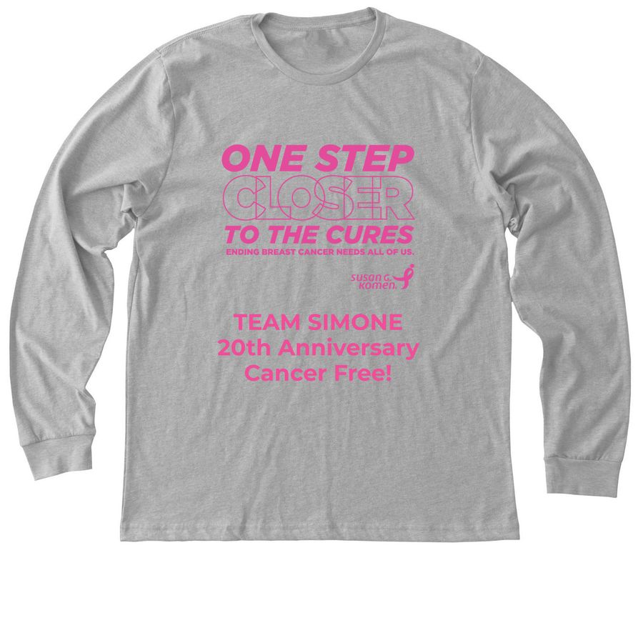 Team Simone T-shirts, a Athletic Heather Premium Long Sleeve Tee