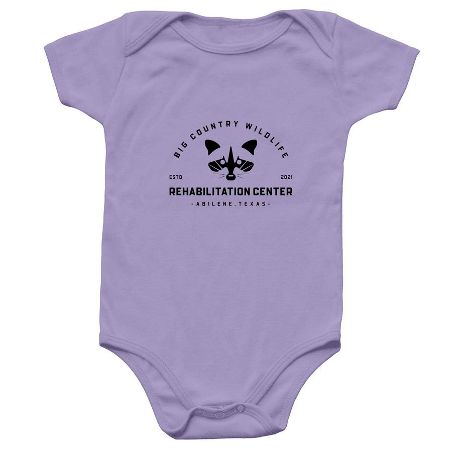 BCWRC onsie, a Lavender Infant Onesie