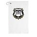 Bulldogs Golf Towel, a White Golf Towel