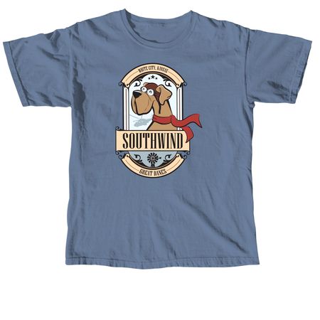 Southwind Great Danes, a Blue Jean Comfort Colors Unisex Tee