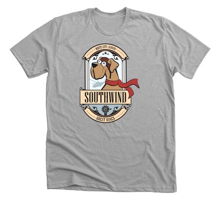Southwind Great Danes, a Athletic Heather Premium Unisex Tee