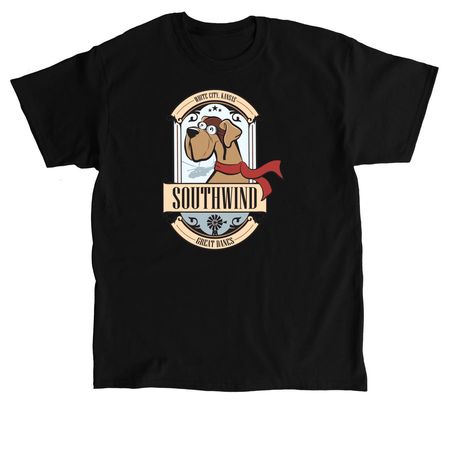 Southwind Great Danes, a Black Classic Unisex Tee