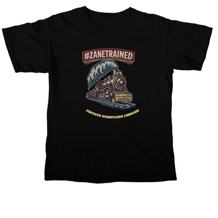 #ZaneTrained Gear, a Black Comfort Colors Unisex Tee
