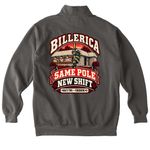 Mac 2?s to Firehouse #2, a Pepper Comfort Colors Quarter Zip Pullover (back-view)
