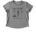 Home-Stead, School, Make, a Aluminum Grey Allmade Eco Triblend Women?s Scoop Neck Tee