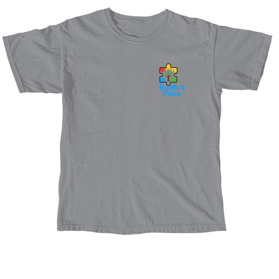 Bodhi?s Piece ? Autism Acceptance Month Tee, a Granite Comfort Colors Unisex Tee