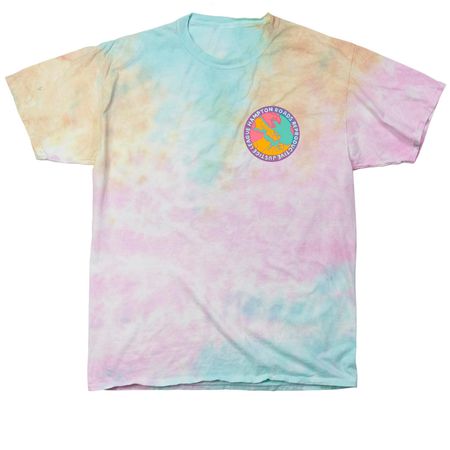 HRRJL Map Double Sided Tee, a Snow Cone Classic Tie Dye Tee