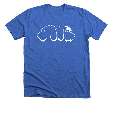 Team Orange Gear, a Heather True Royal Premium Unisex Tee