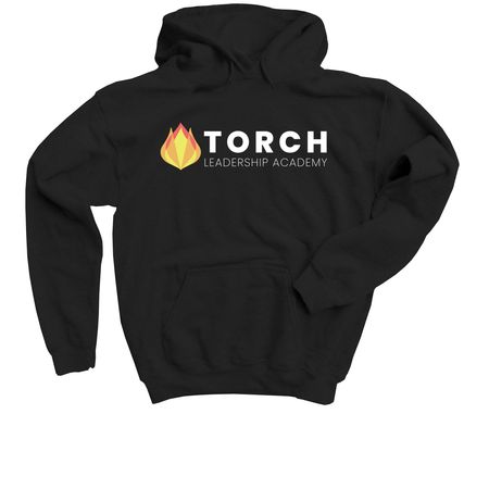 Torch Shirts, Hoodies, and Crew Necks, a Black Youth Pullover Hoodie