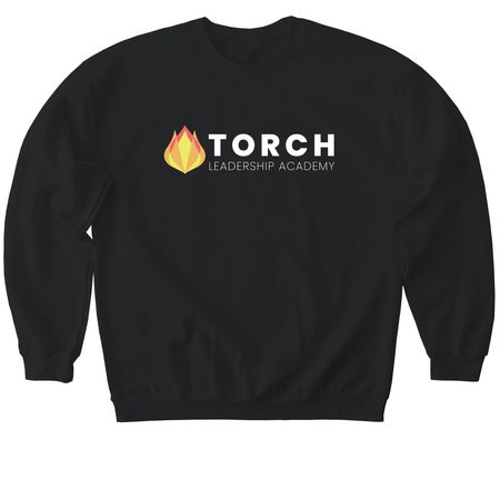 Torch Shirts, Hoodies, and Crew Necks, a Black Softstyle Crewneck Sweatshirt