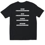 Backroadz Paranormal Shirt Logo 2, a Black Softstyle Cotton Tee (back-view)
