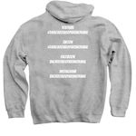Backroadz Paranormal Shirt Logo 2, a Sport Grey Pullover Hoodie (back-view)