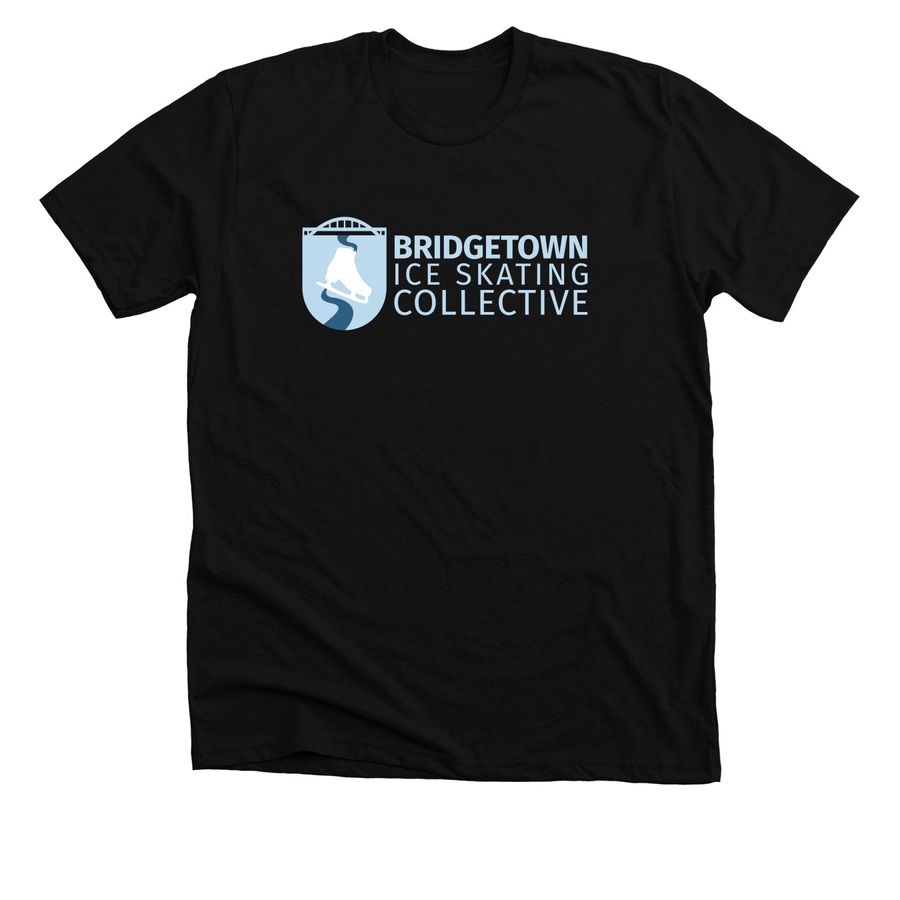 BISC Light Logo, a Solid Black Blend Premium Unisex Tee