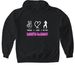 Boni's Hip Hop 'Dance Love Hip Hop' Apparel, a Black Gildan Softstyle Pullover Hoodie