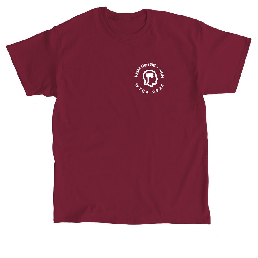 IUSM GeriSIG + SIGN WTEA 2026, a Cardinal Red Classic Unisex Tee