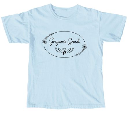Greyson?s Grind, a Chambray Comfort Colors Unisex Tee
