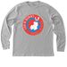 Red, White ... and REW!, a Athletic Heather Premium Long Sleeve Tee