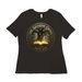 Tsg Tops, a Black Women?s Relaxed Cotton Tee