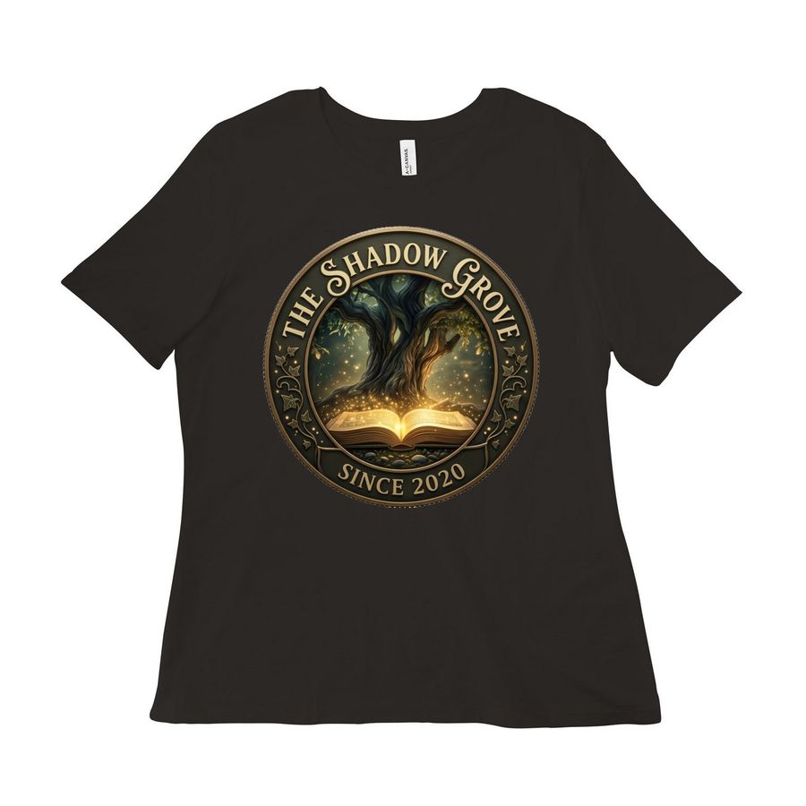 Tsg Tops, a Black Women?s Relaxed Cotton Tee