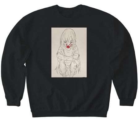 Always Fighting&nbsp;, a Black Softstyle Crewneck Sweatshirt