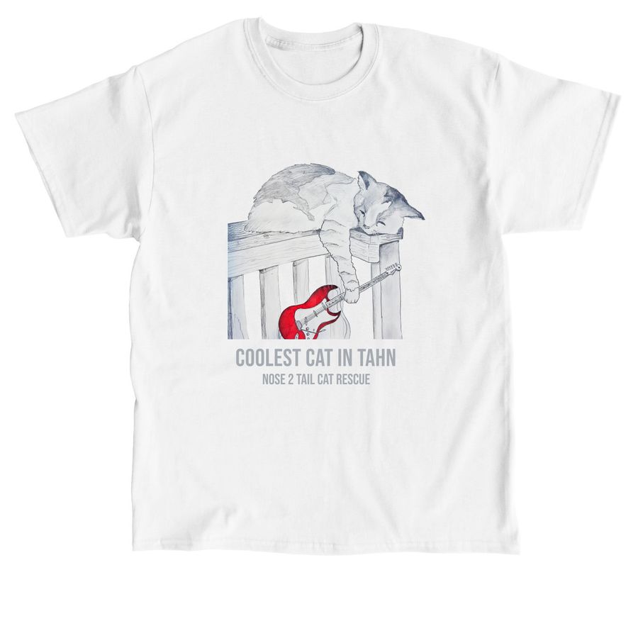 Coolest Cat in Tahn - Ming, a White Classic Unisex Tee