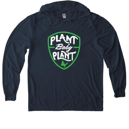 Classic Hoodie, a Rebel Blue Allmade Eco Triblend Hoodie Tee