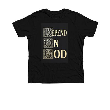 D.O.G, a Solid Black Blend Premium Youth Tee