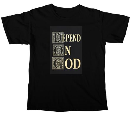 D.O.G, a Black Comfort Colors Unisex Tee