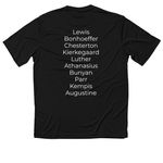 By Fire - Phit, a Black Classic Performance Tee (back-view)