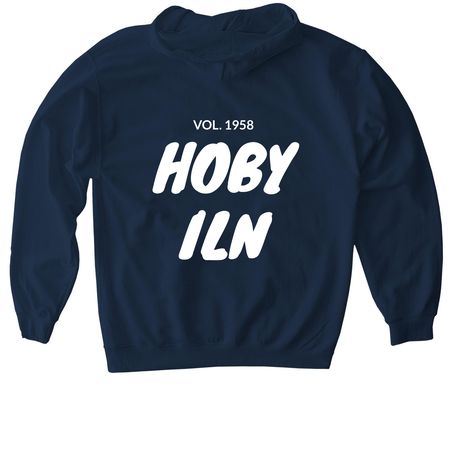 Trending Matching Set - Top, a Navy Gildan Softstyle Pullover Hoodie