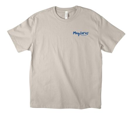 Adult Shirts: Front & Back Print, a Dust Unisex Heavyweight Tee