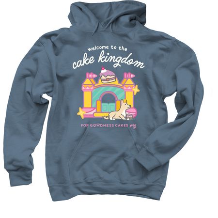Even Royally...er&nbsp;???, a Indigo Pullover Hoodie