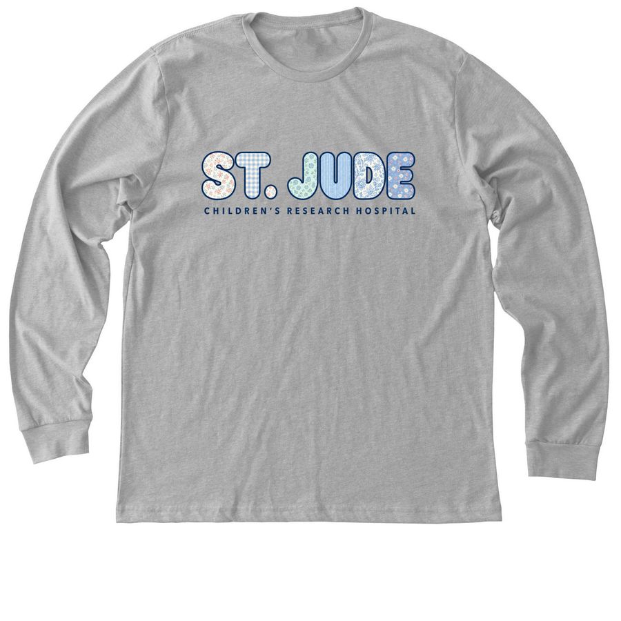 Bright St. Jude, a Athletic Heather Premium Long Sleeve Tee