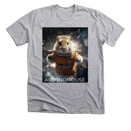 AUTONOMOUSE, a Athletic Heather Premium Unisex Tee