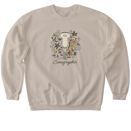 Pretty Probe&nbsp;, a Sand Softstyle Crewneck Sweatshirt
