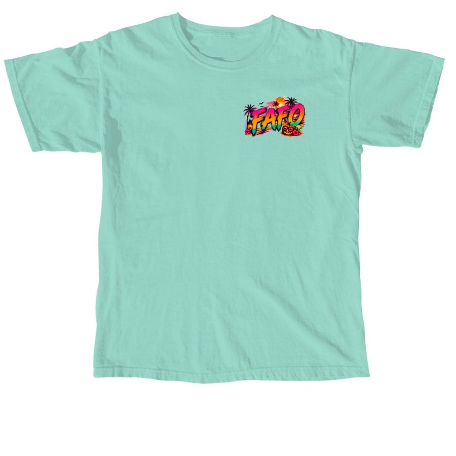 Islander 10.28.26, a Chalky Mint Comfort Colors Unisex Tee